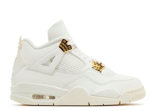 JORDAN 4 RETRO 'METALLIC GOLD' (W)