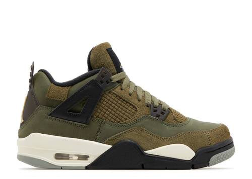 JORDAN 4 RETRO 'CRAFT MEDIUM OLIVE' (GS)