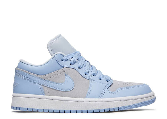 JORDAN 1 LOW 'FOOTBALL GREY ALUMINUM' (W)