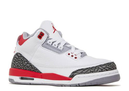 JORDAN 3 RETRO 'FIRE RED' (GS) 2022