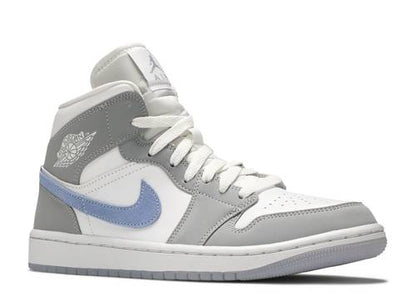 JORDAN 1 MID 'WOLF GREY ALUMINUM' (W)