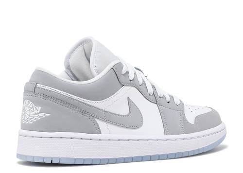 JORDAN 1 LOW 'WHITE WOLF GREY' (W)