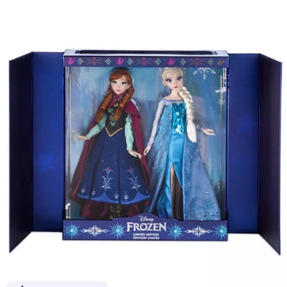 DISNEY FROZEN ELSA AND ANNA 10TH ANNIVERSARY LIMITED EDITION DOLL SET