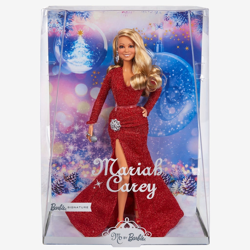 BARBIE SIGNATURE MARIAH CAREY HOLIDAY DOLL CHRISTMAS RED DRESS 2023